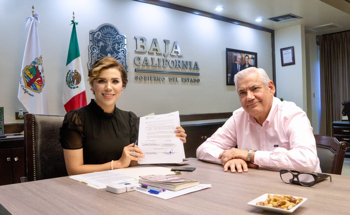 Anuncia marina del pilar histórico subsidio de electricidad para Mexicali y San Felipe