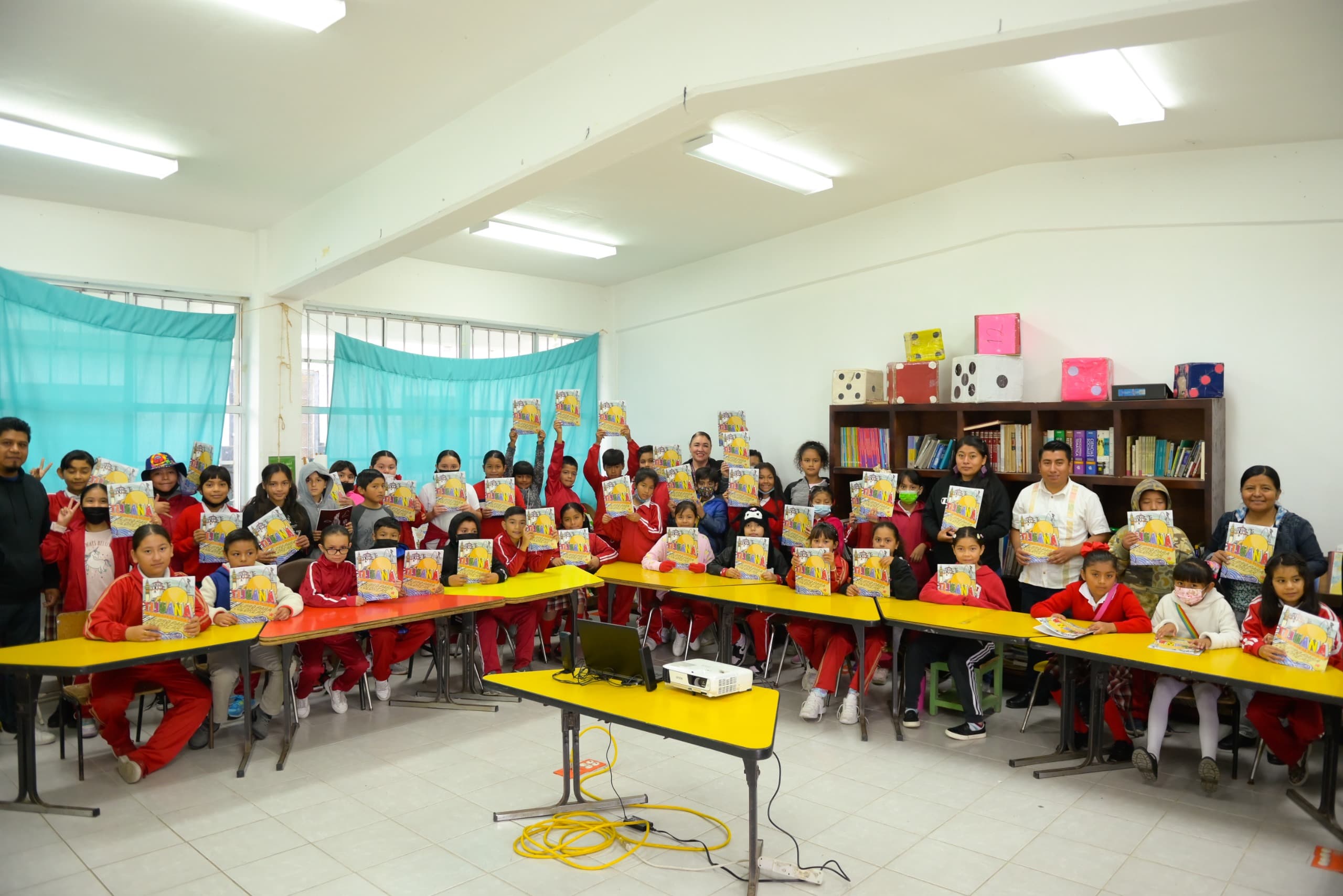 Ayuntamiento de Tijuana impartió taller de promoción de derechos a alumnos de primaria intercultural bilingüe