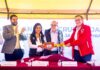 Alcaldesa Montserrat Caballero dona ambulancia a Cruz Roja Tijuana