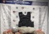Decomisa Policía Municipal cerca de 40 kilos de droga y arma larga