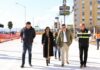 Supervisa alcaldesa Montserrat Caballero construcción de carril lento en Blvd. Lázaro Cárdenas