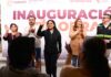 Inaugura alcaldesa Montserrat Caballero pluvial en La Presa A.L.R.