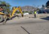 Atiende ayuntamiento de Tijuana socavón en Bulevar Díaz Ordaz