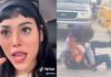 Danna Paola es testigo de pelea en la Garita de Tijuana