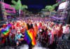 Marchan y acuden mas de 45 mil al concierto de inclusión con paulina rubio por el orgullo LGBTTTQA+