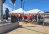 Protestan maestros por falta de pago y liberan caseta de cobro Tijuana-Tecate