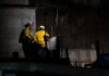 Bomberos de Tijuana recuperan cuerpo de trabajador atrapado en una obra en construcción