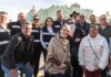 Da presidente municipal Ismael Burgueño Ruiz banderazo de arranque a trabajos de mantenimiento de vialidades en Lomas de Agua aliente