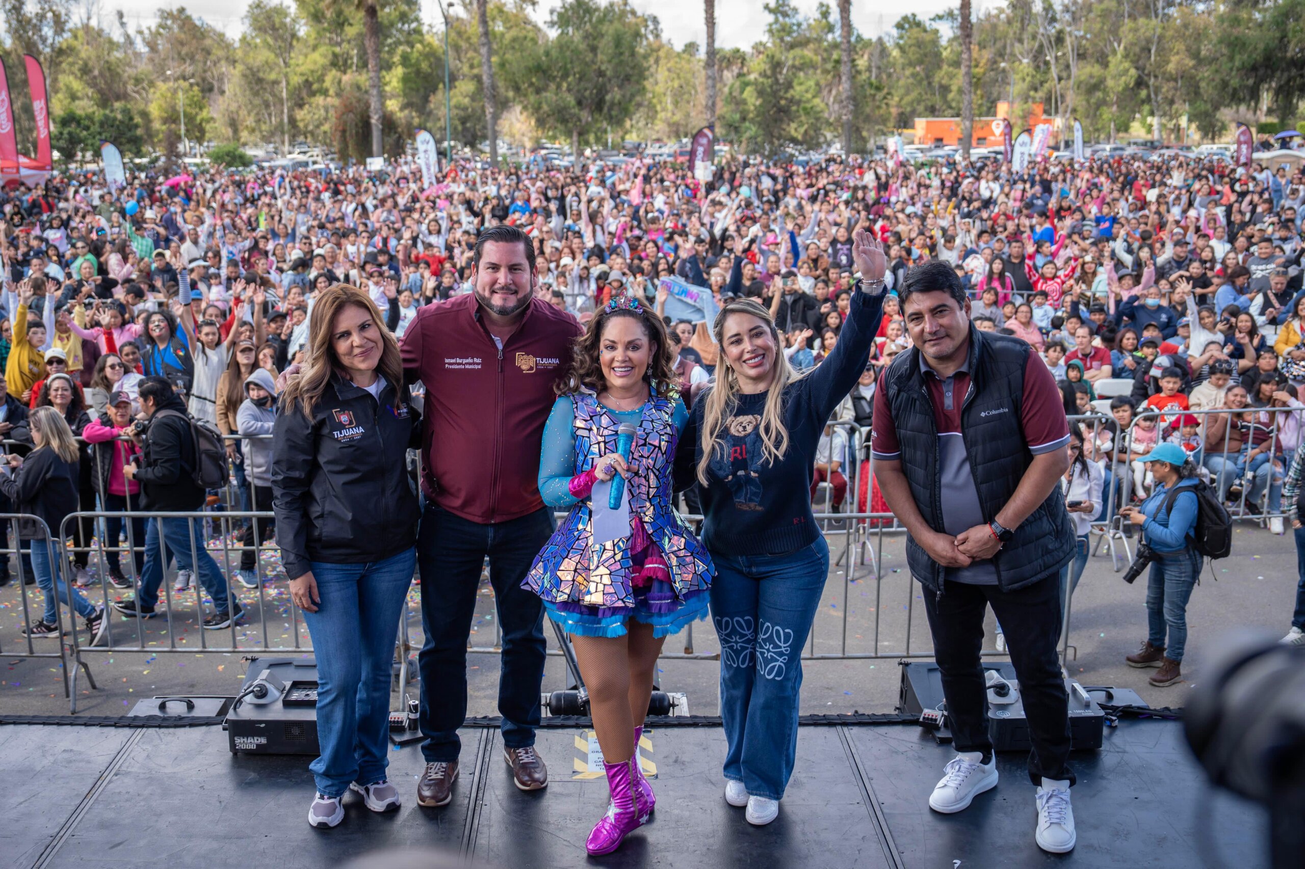 Asisten más de 5 mil 500 personas a celebración del Día de la Niña y el Niño con concierto de Tatiana organizado por el Gobierno de Tijuana