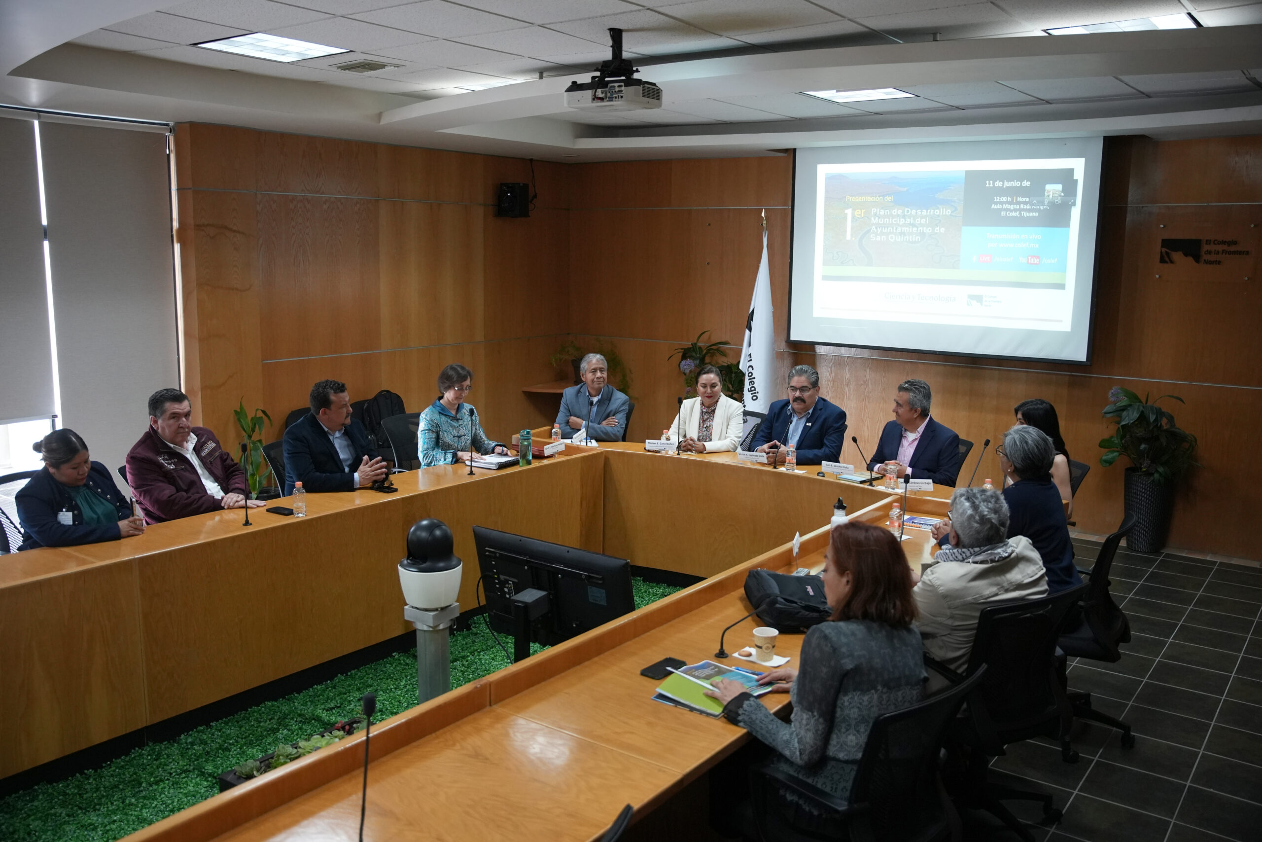 Presentación del 1er Plan de Desarrollo Municipal del Ayuntamiento de San Quintín