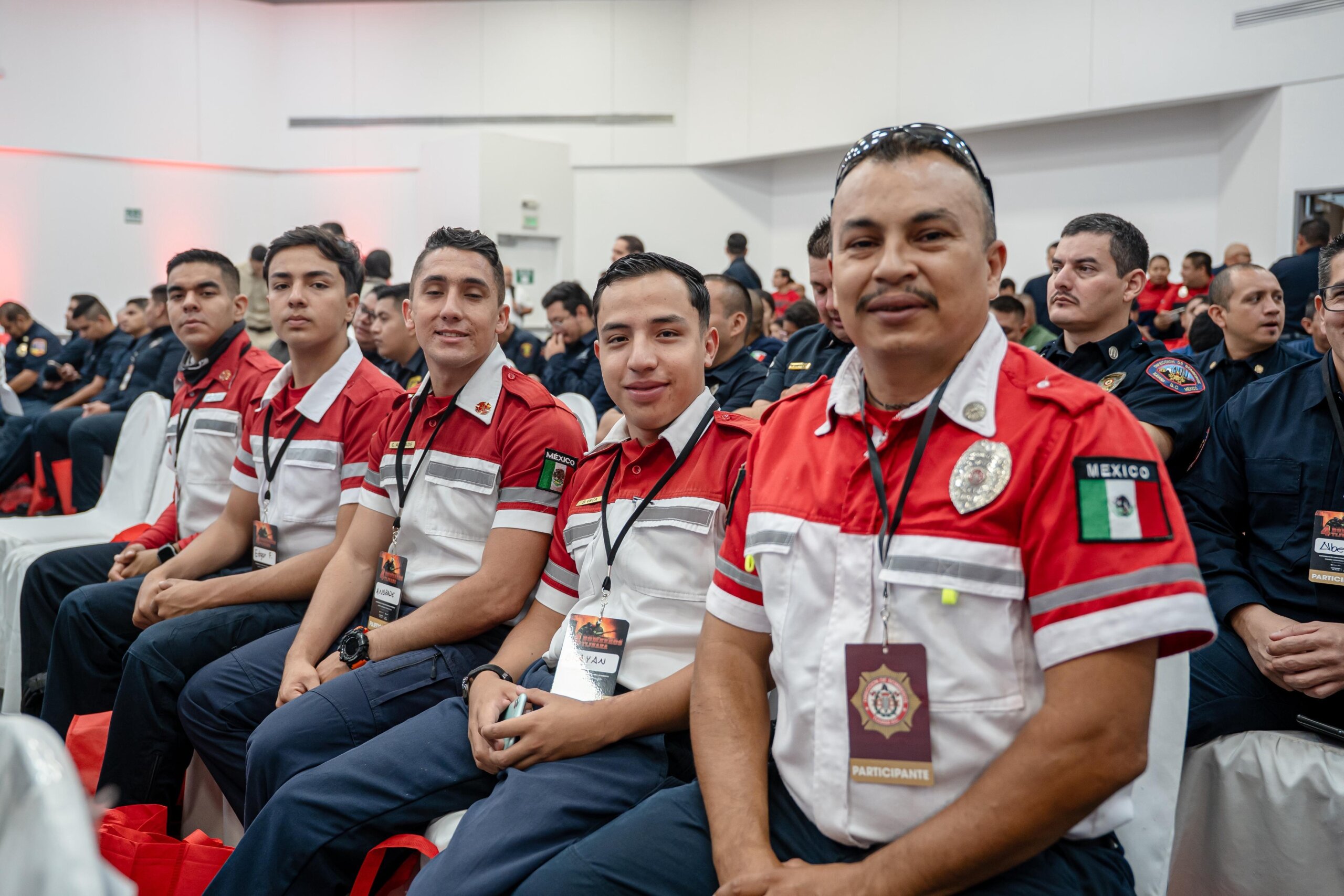 Inaugura Ismael Burgueño 4to.Congreso Internacional de Bomberos de Tijuana