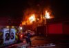 Incendio en cuartería de la Colonia América deja un fallecido y un bombero lesionado